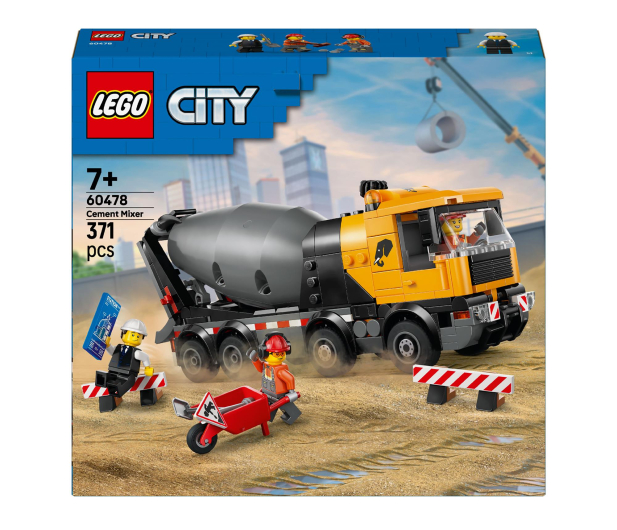 LEGO CITY 60478 Betoniarka - 1473487 - zdjęcie